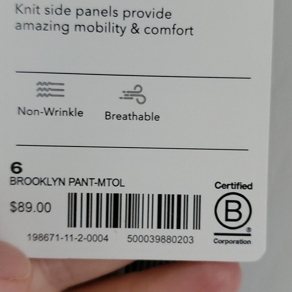 Athleta casual pants size 6 NWT - Picture 4 of 8